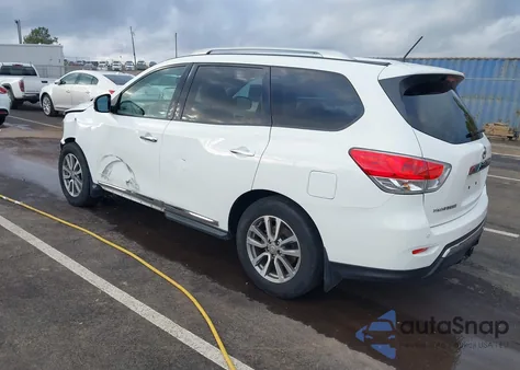 2015 Nissan Pathfinder Sl from USA, damaged, VIN 5N1AR2MN9FC686571